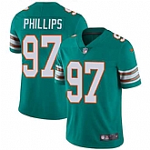 Nike Miami Dolphins #97 Jordan Phillips Aqua Green Alternate NFL Vapor Untouchable Limited Jersey,baseball caps,new era cap wholesale,wholesale hats